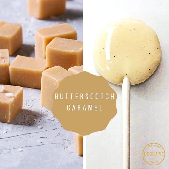 Butterscotch Caramel Lollipops // Favor for Guest // Party Etsy