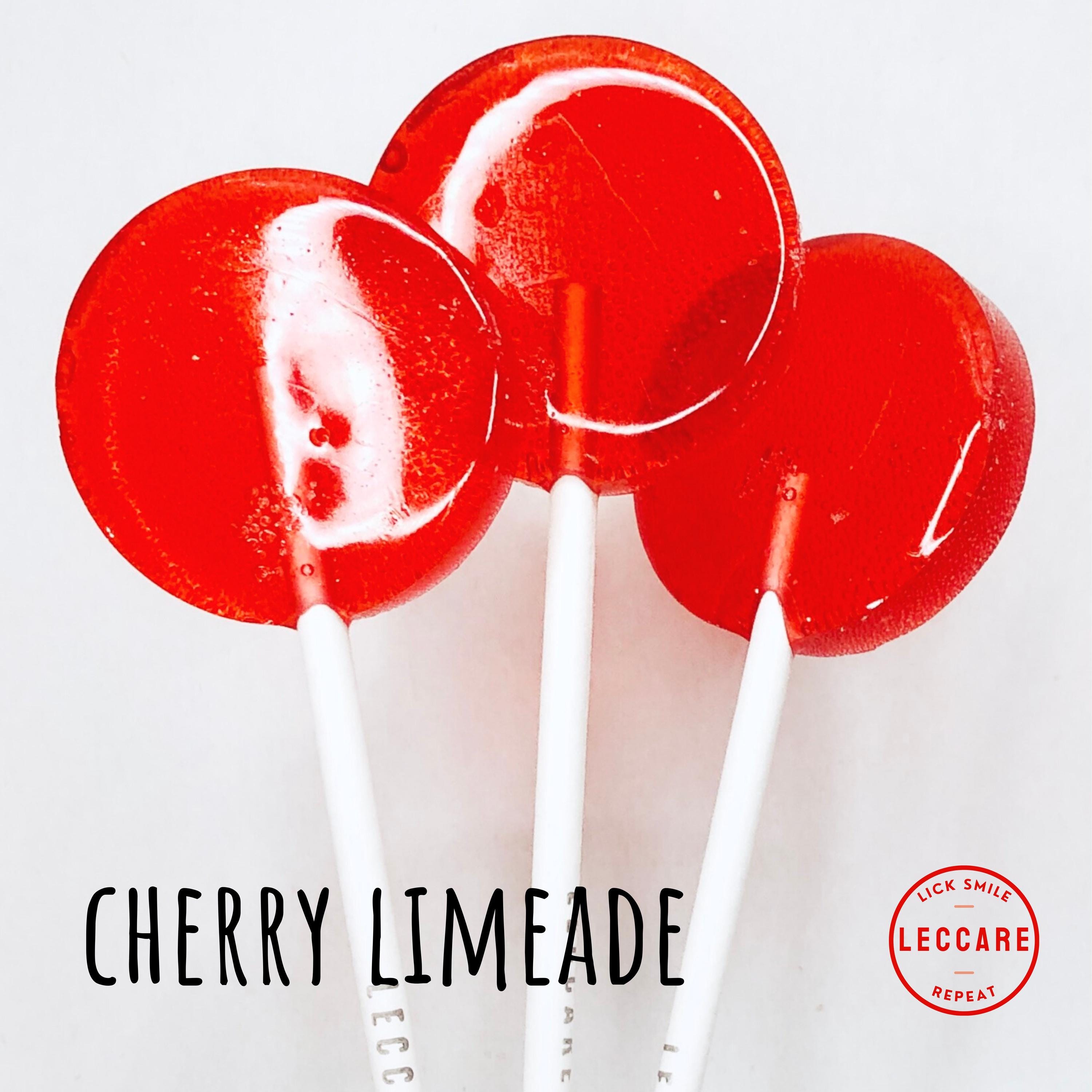 24 Personalized Cherry Lollipops For Parties, Events, Or Business Branding – 24 Pack