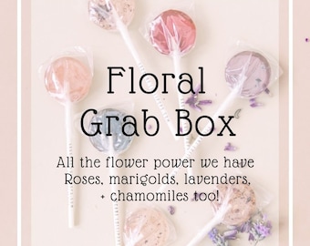 Flower Lollipops Sample Sale, Lollipop Mix Box // 30 Lollipops // Wedding Flowers // Wedding Planning