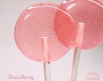 Wine Wedding Favor // Strawberry Wine Lollipop // Summer Wedding // Blush Rose Lollipops // Wine Lollipop // Leccare Lollipops // 10 count