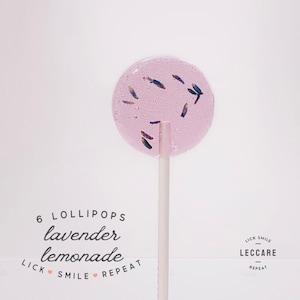 Wedding Favors for Spring | Lavender Lemonade Lollipops | Unique Wedding Favors | Tea Basket Gift Idea