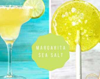 Margarita Lollipops // Beach Wedding // Favors for Guest // 10 Lollipops