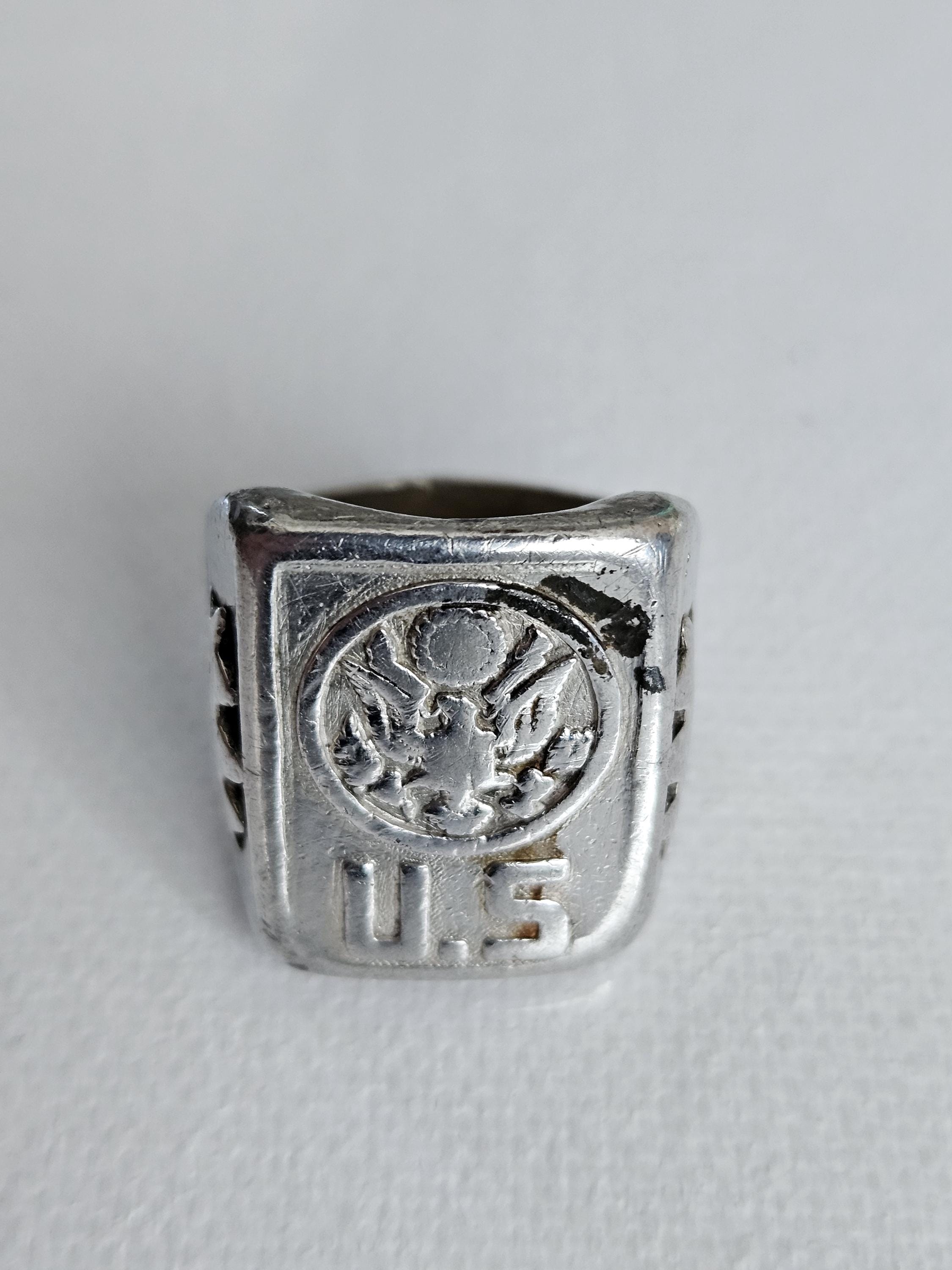 Vintage Us Army Ring - Etsy