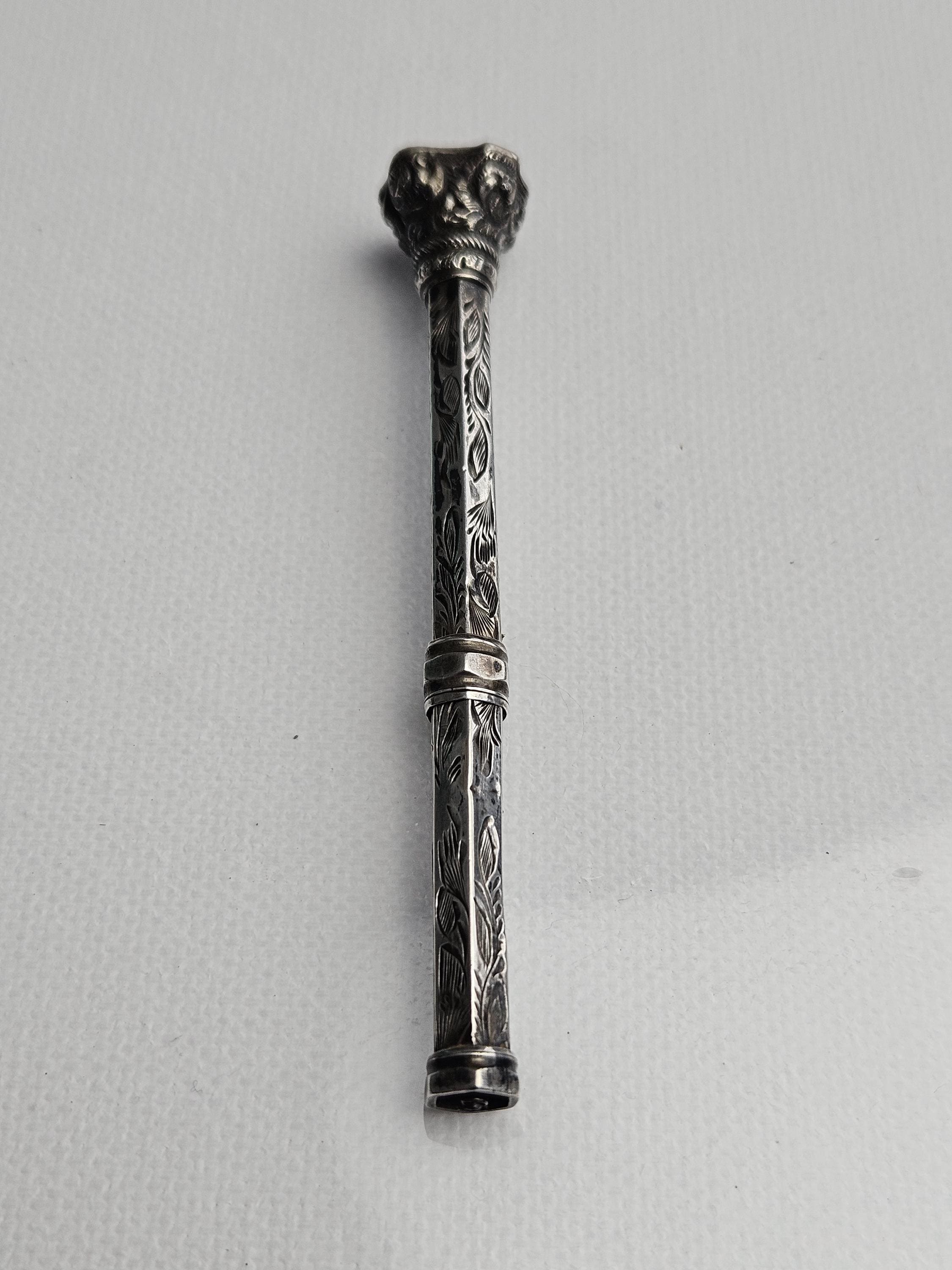 アンティーク ヴィクトリアン ペンシル Victorian propelling pencil - Etsy 日本