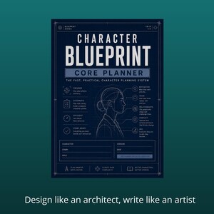 Character Blueprint Planner for Fiction Writers – Printable Character Development PDF