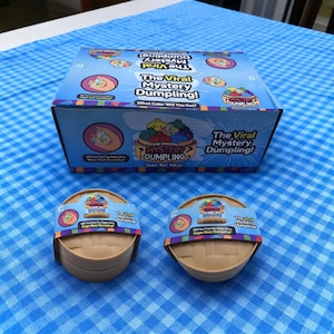 Adorable boulette pailletée à presser, boîte surprise de couleur mystère, jouet sensoriel amusant pour soulager l'anxiété
