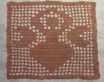 Moon Goddess Pattern for filet and tapestry crochet (PDF file only)