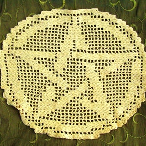 Filet Crochet Pentacle Altar Cloth Pattern