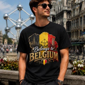 Belongs to Belgium png, Belgium, Belgium Map Flag png, Belgian Pride Shirt Design, Belgium Travel svg, Sublimation png, dft Cricut .