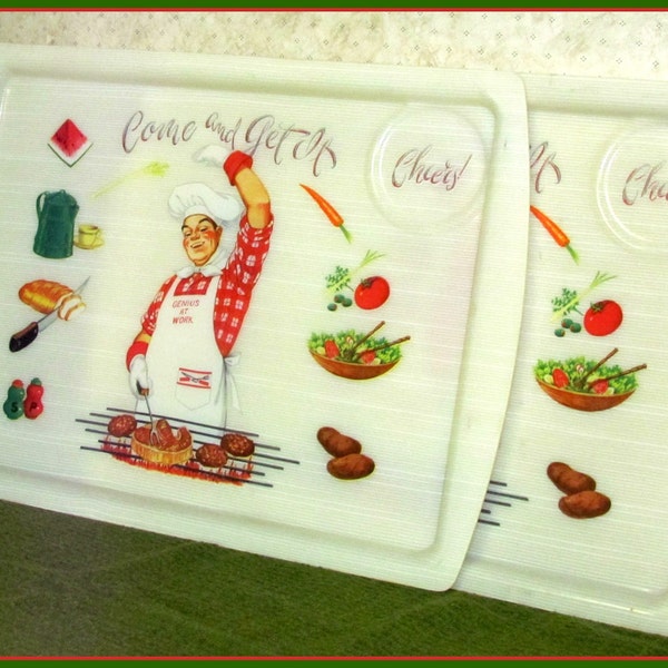 Come and Get It Serving Tray Set