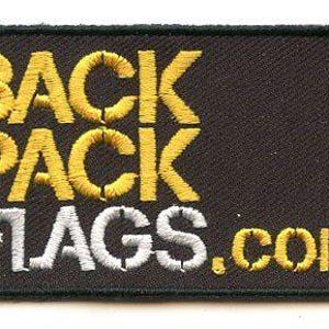 Toppa con bandiera BACKPACKFLAGS