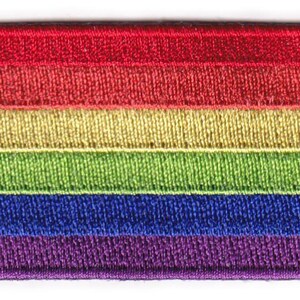 Rainbow flag patch