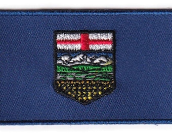 Alberta flag patch