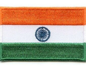 India flag patch