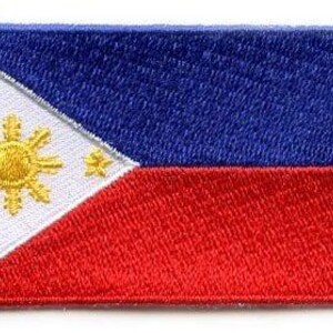Philippines flag patch