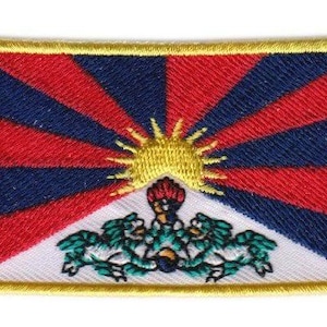Tibetaanse vlagpatch