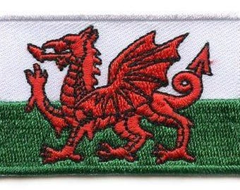 parche de la bandera de Gales