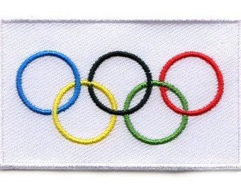 Olympic Games flag patch
