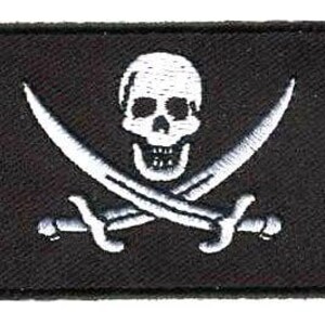 Piratenvlag patch