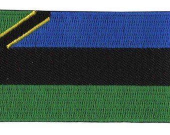 Parche con la bandera de Zanzíbar