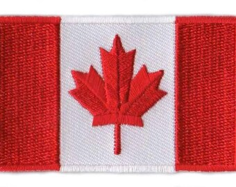 Canada flag patch