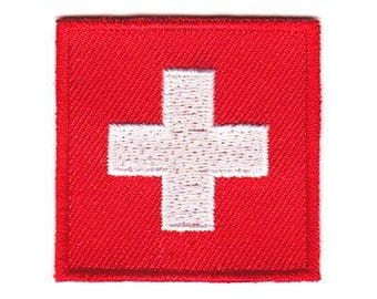 Switzerland flag patch