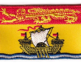 New Brunswick flag patch