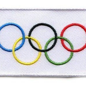 Olympische Spelen vlag patch