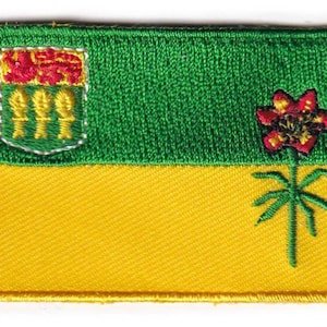 Saskatchewan flag patch