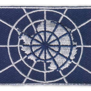 Antarctica Treaty flag patch