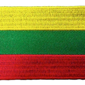 Lithuania flag patch