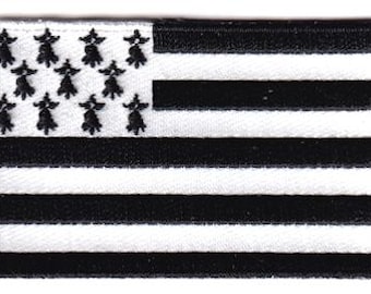 Brittany flag patch