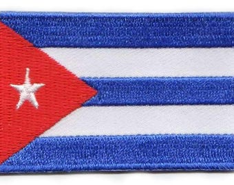 Cuba flag patch