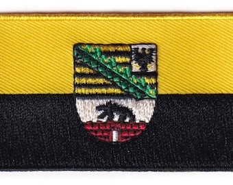Saxony-Anhalt flag patch