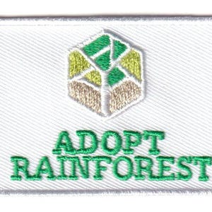 Regenwaldflaggen-Aufnäher adoptieren