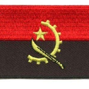 Angola flag patch
