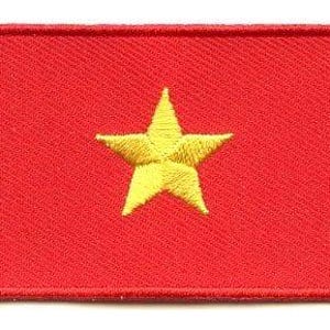 Vietnam flag patch