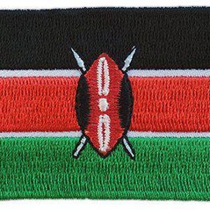 Kenya flag patch