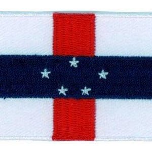 Parche con la bandera de las Antillas Neerlandesas