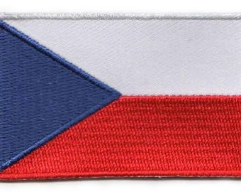 Czech Republic flag patch