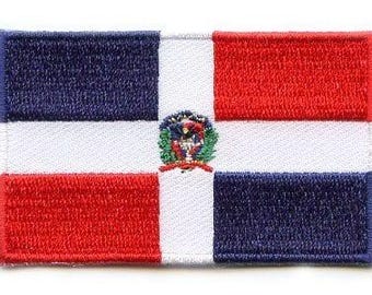 Dominican Republic flag patch