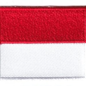 Monaco flag patch