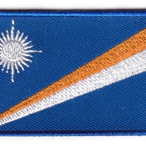 Marshall Islands flag patch