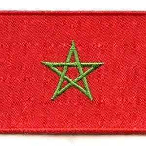Morocco Flag patch