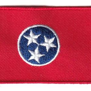 Aufnäher mit der Flagge von Tennessee