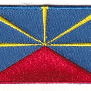 Réunion flag patch
