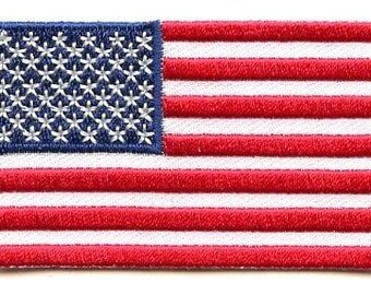 United States of America flag patch