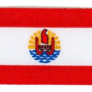 French Polynesia flag patch
