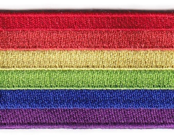 Rainbow flag patch