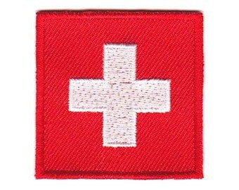 Switzerland flag patch